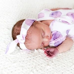 organic headband l'ovedbaby jellyfish NWT